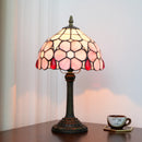 Axyaa Pink Flower Retro Table Lamp - Home Decor Lighting