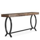 Axyaa Farmhouse Entryway Console Table: 70.87-Inch Narrow Sofa Table for Entry Behind Couch