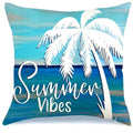 Axyaa Starfish Coconut Tree Pillowcase for Home Decor