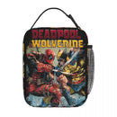 Axyaa Deadpool & Wolverine Insulated Lunch Bag - Reusable Thermal Cooler