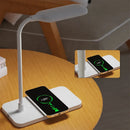 Axyaa LED Desk Lamp with Wireless Charger and USB Port