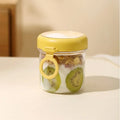 Axyaa Portable Salad Cup with Spoon: Fitness Food Container for Breakfast and Oats