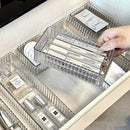 Axyaa Clear Drawer Organizers Set for Makeup and Kitchen Storage