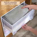 Axyaa Closet Organizer Storage Bins with Lid: Desktop Box for Clothes, Socks, Underwear
