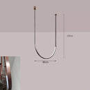 Axyaa Designer Shaped Belt Pendant Light for Modern Living Room and Restaurant