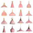Axya Nordic Pink Chandelier LED Pendant Light Gold Luxury Creative Cafe Single Head