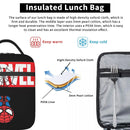Axyaa Spider-Man Insulated Lunch Bag: Portable Cooler for School and Office