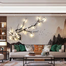 Axyaa Nordic Luxury Crystal Wall Lamp Copper Decorative Living Room Lighting