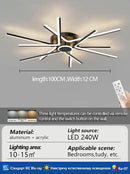 Axyaa Modern LED Strip Ceiling Light for Bedroom - Sleek Design
