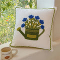 Nordic Embroidery Pillowcase Cojines by Axyaa - Cotton Throw Pillow Covers for Living Room and Bedroom Decoration