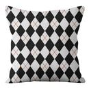 Axyaa Nordic Cartoon Print Sofa Pillow Cover, 45x45cm