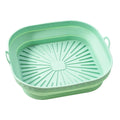 Axyaa Silicone Air Fryer Pan Liner for Oven Baking Tray & Pizza Chicken Mould