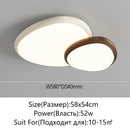 Axyaa Nordic Clouds LED Ceiling Light - Dimmable Modern Fixture for Atmospheric Home Lighting