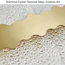 Axyaa Glass Art Chandelier for Living Room, Bedroom, Dining Room, and Hotel Villa