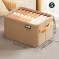 Axyaa Stackable Drawer Organizer Set for Clothes, Underwear, Socks, and Bras
