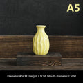Axyaa Ceramic Mini Vase Set for Nordic Room Decor