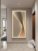 Axyaa Minimalist Entrance Decoration Painting Abstract Hallway Hanging Mural