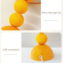 Axyaa Nordic LED Table Lamp: Dimmable Interior Fixture for Home Living, Bedroom, Desk Light