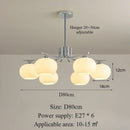 Axyaa Nordic Glass LED Pendant Lights for Home Decor and Interior Lighting