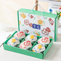 Axyaa Hand Drawn Cartoon Ceramic Bowl & Chopsticks Set: Creative Giftware