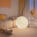 Axyaa Nordic Moon LED Floor Lamp for Home Decoration and Bedroom Lighting