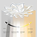 Axyaa Swallow-tailed Ceiling Light: Modern Black & White Acrylic Pendant Lamp