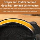 Axyaa Non-Stick Round BBQ Grill Pan - Korean Style Kitchen Accessory