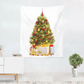 Axyaa Christmas Tree Tapestry for Living Room Wall Decor