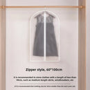 Axyaa Hanging Clothes Dust Cover - Wardrobe Organizer Garment Bag with Zipper