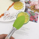 Axyaa Silicone Head Food Tongs with Stainless Steel Handle