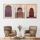Axyaa Moroccan & Indian Door Wall Art Canvas Painting Print Home Decor
