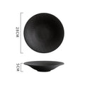 Axyaa Relief Texture Ceramic Bowl Set for Molecular Cuisine and Fine Dining
