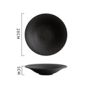 Axyaa Relief Texture Ceramic Bowl Set for Molecular Cuisine and Fine Dining