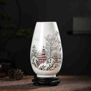Axyaa Chinese Ceramic Vase Ornaments for Office, Home, Store Decor & Furnishing