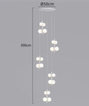 Axyaa Modern Dining Room Pendant Light LED Chandelier Ceiling Lamp Interior Lighting