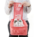Axyaa Travel Shoe Bag: Waterproof Portable Sneaker Storage, Foldable & Breathable, 6 Colors