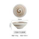 Axyaa Ceramic Ramen Bowl - Rain-Hat Shaped for Home and Restaurant