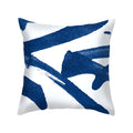 Axyaa Blue Geometry Pillowcase - Decorative Cushion Cover