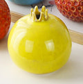 Axyaa Ceramic Pomegranate Vase Flower Arrangement Hydroponic Dried Flower Crafts