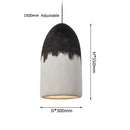 Axyaa Modern Wabi Sabi LED Pendant Lamp for Home and Hospitality Spaces