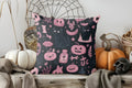 Axyaa Halloween Candy Land Castle Pillow Cover for Sofa, Bedroom, Car