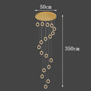 Axyaa Crystal Chandelier Pendant Light for Living Room and Bedroom