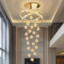 Axyaa LED Pendant Chandeliers for Living Room Staircase Indoor Lighting