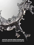 Axyaa Water Flower Mirror Wall Light for Home Decor and Bathroom Lighting