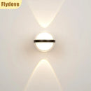 Axyaa 12W LED Waterproof Acrylic Wall Lamp for Outdoor/Indoor Sphere Decor Lighting