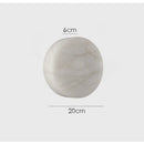 Axyaa Marble Wall Lamp: Nordic Minimalist Round LED Wall Lights