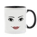 Axyaa Gamer Face Mug | Funny Man & Woman Faces Coffee Cup
