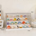 Axyaa Mini Pop Bean Storage Box for Small Action Figures and Dolls