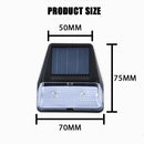 Axyaa Solar Wall Lamp: Bright Outdoor IP65 Rainproof Light for Garden, Courtyard, Staircase.
