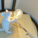 Axyaa Nordic Mouse Lamp LED Night Light for Home Room Decor